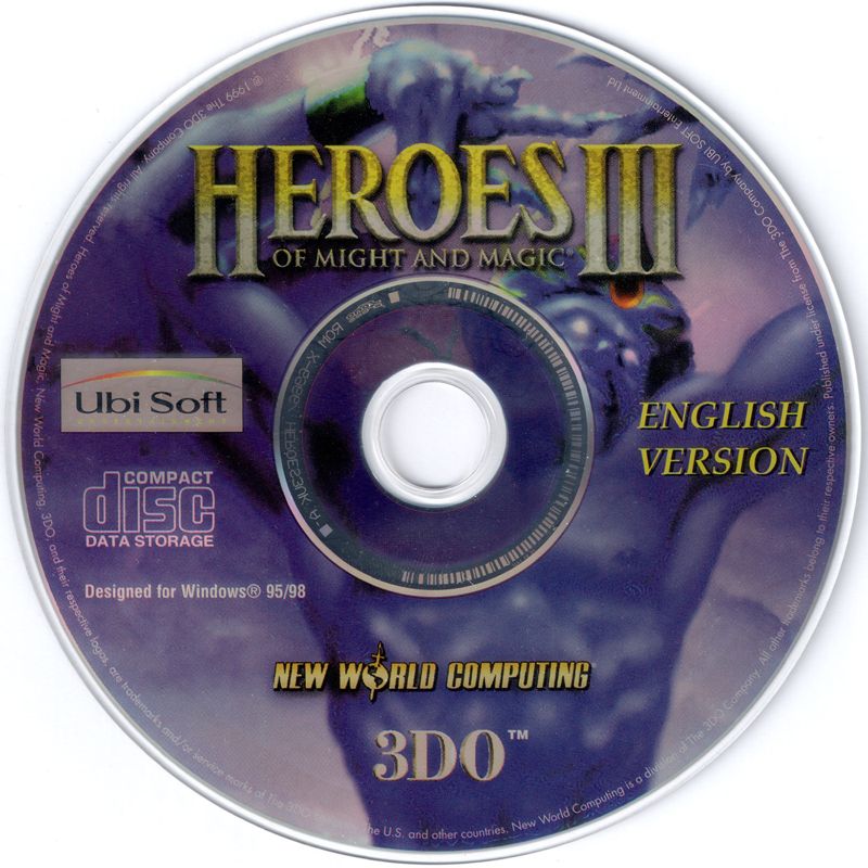 Media for Heroes of Might and Magic III: The Restoration of Erathia (Windows)