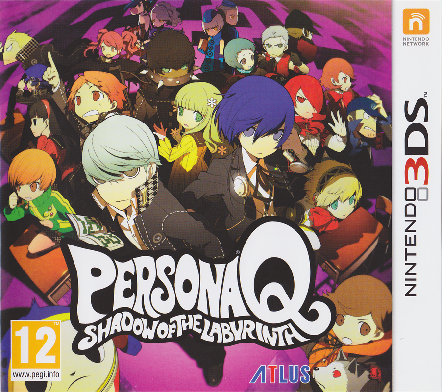 Front Cover for Persona Q: Shadow of the Labyrinth (Nintendo 3DS)