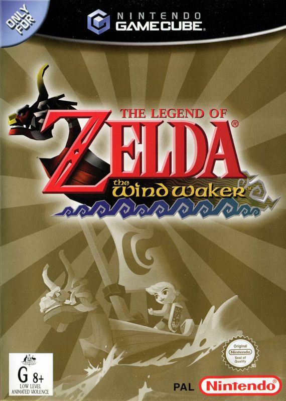The Legend of Zelda: The Wind Waker GameCube Box Art Cover by Pan