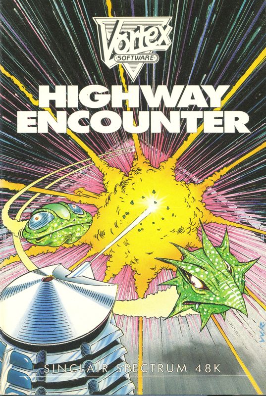 Front Cover for Highway Encounter (ZX Spectrum)