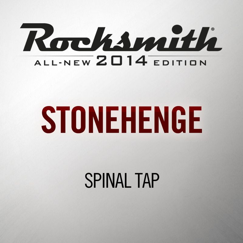 Front Cover for Rocksmith: All-new 2014 Edition - Spinal Tap: Stonehenge (PlayStation 3 and PlayStation 4) (download release)