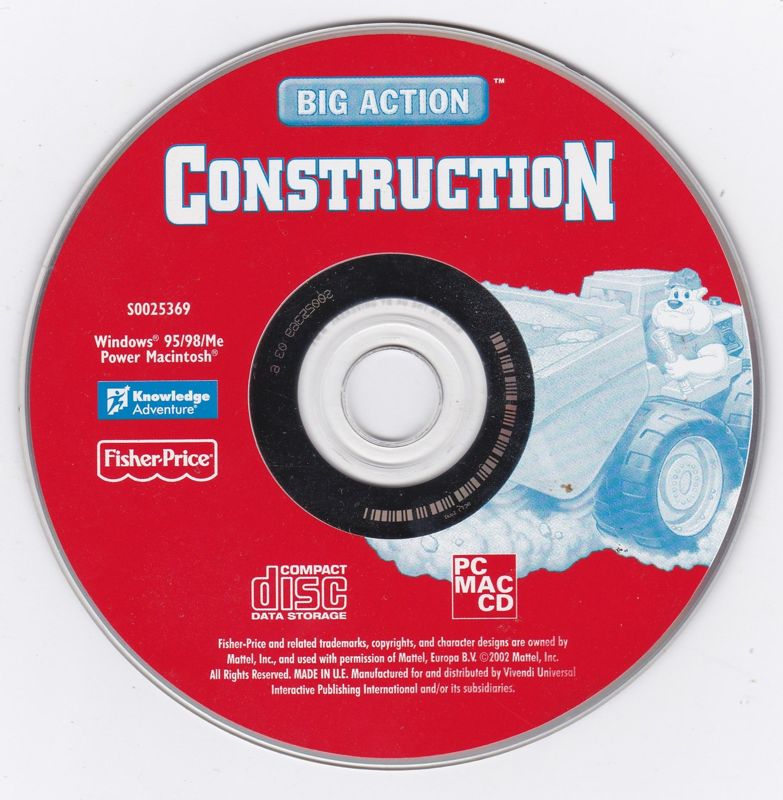 Media for Fisher-Price Big Action Construction (Macintosh and Windows)