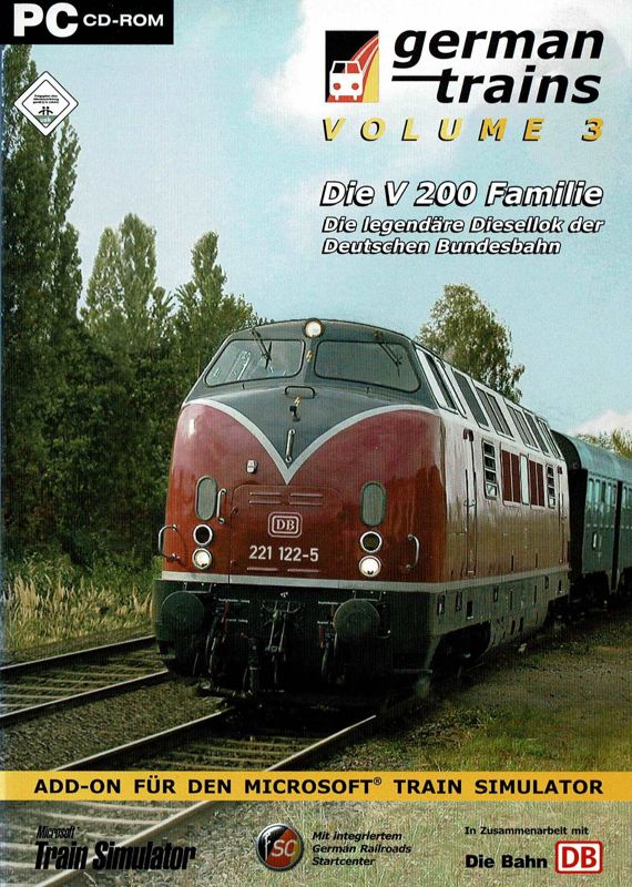 Front Cover for German Trains Volume 3: Die V 200 Familie (Windows)