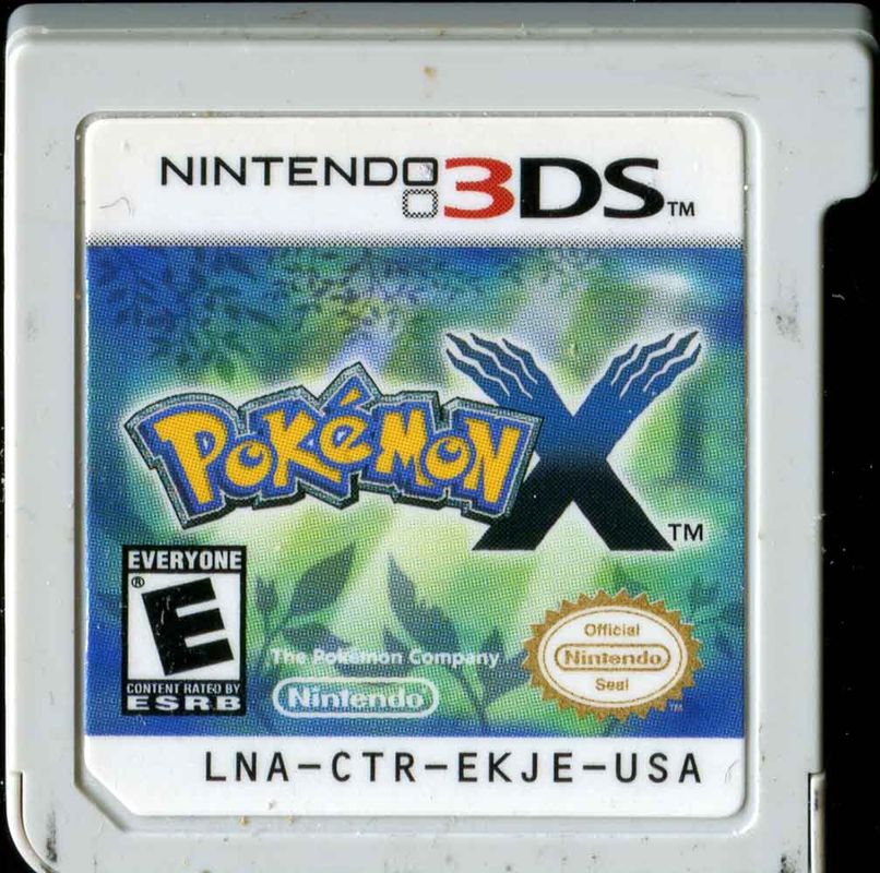 Media for Pokémon X (Nintendo 3DS): Front