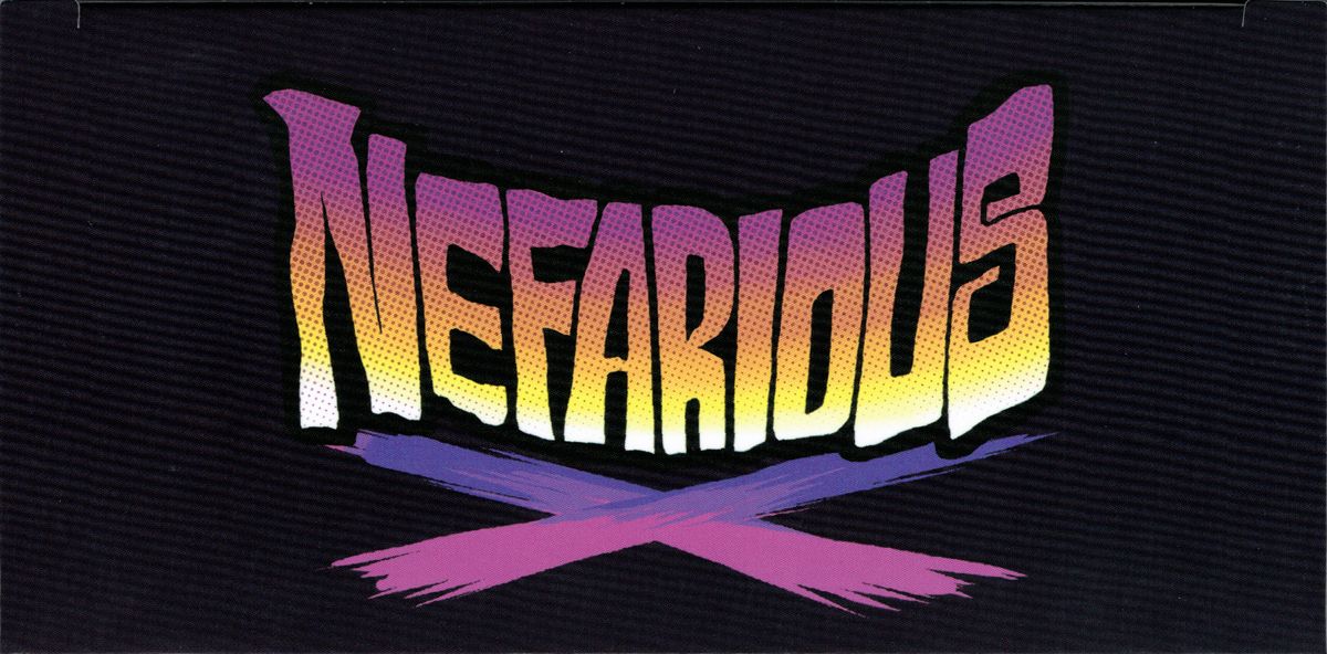 Spine/Sides for Nefarious (Limited Edition) (Linux and Macintosh and Windows): Top