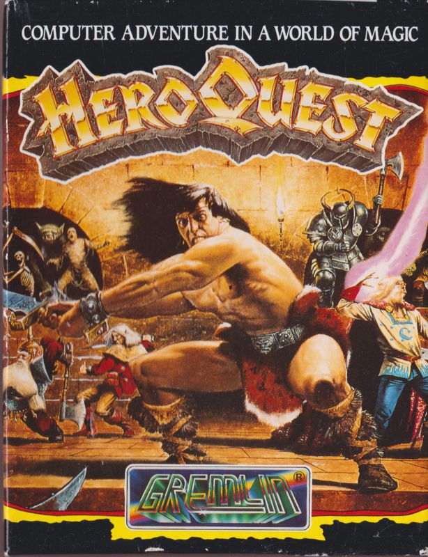 Front Cover for HeroQuest (Amstrad CPC and ZX Spectrum)