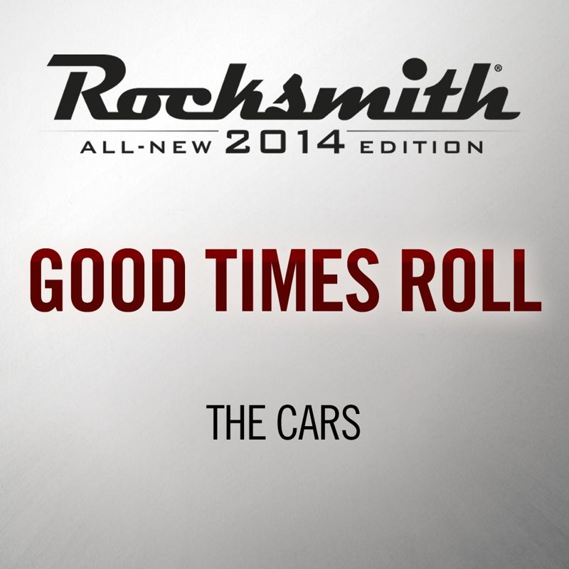 Front Cover for Rocksmith: All-new 2014 Edition - The Cars: Good Times Roll (PlayStation 3 and PlayStation 4) (download release)