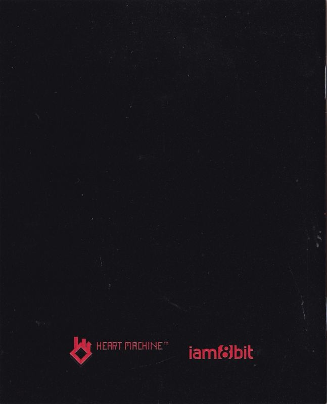 Manual for Hyper Light Drifter (Limited Edition) (PlayStation 4) (iam8bit release): Back