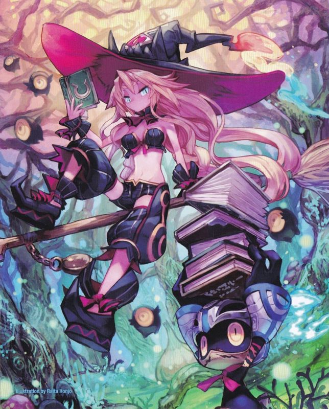 Inside Cover for The Witch and the Hundred Knight: Revival Edition (PlayStation 4): Left