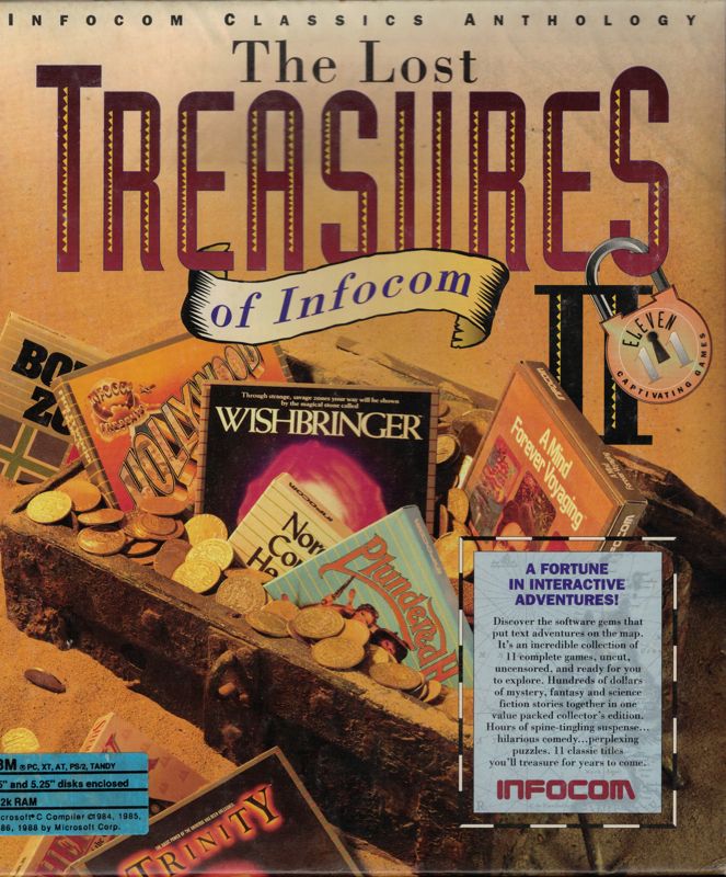 その他 The Lost Treasures of Infocom The Lost Treasures of Infocom II (1992) - MobyGames