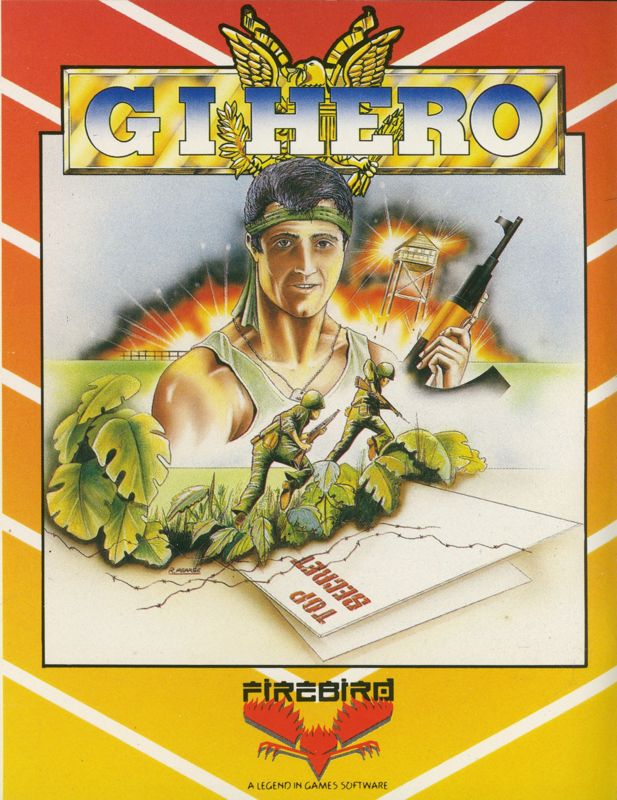 Front Cover for GI Hero (ZX Spectrum)