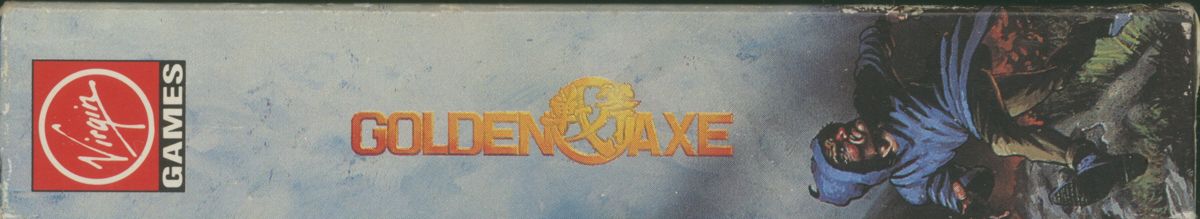 Spine/Sides for Golden Axe (ZX Spectrum) (Cassette release)