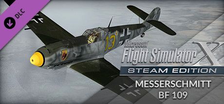 Front Cover for Microsoft Flight Simulator X: Steam Edition - Messerschmitt Bf 109 (Windows) (Steam release)