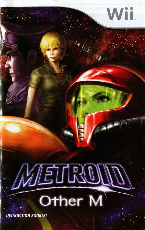 Manual for Metroid: Other M (Wii): Front