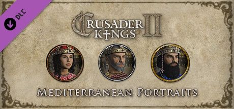 Front Cover for Crusader Kings II: Mediterranean Portraits (Linux and Macintosh and Windows) (Steam release)