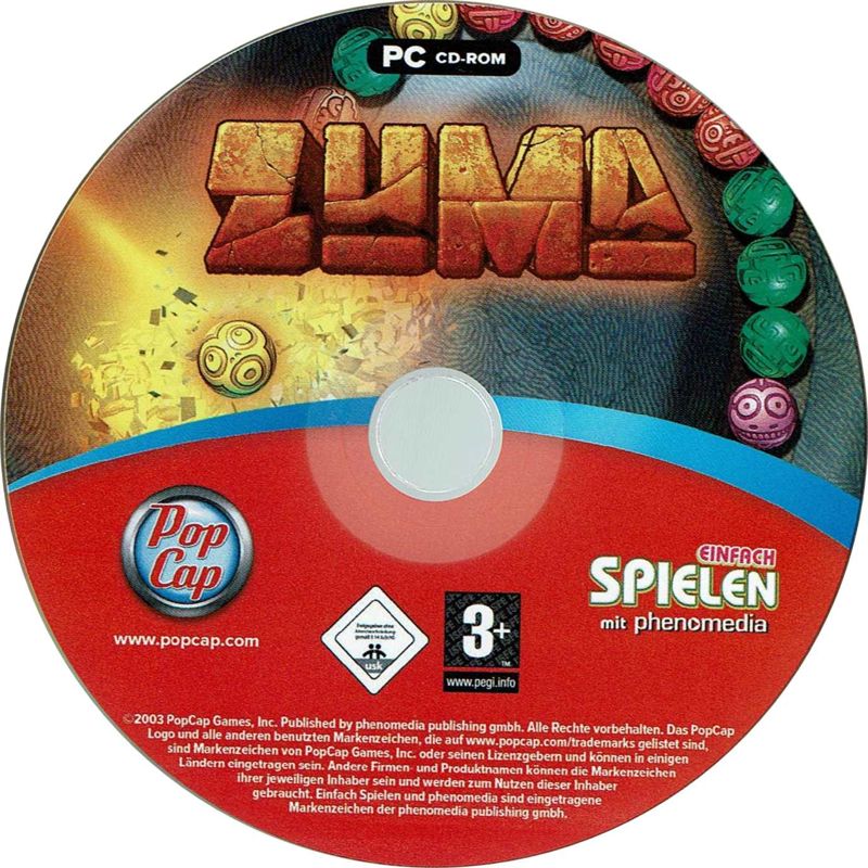 Media for Zuma Deluxe (Windows) (Einfach Spielen release)