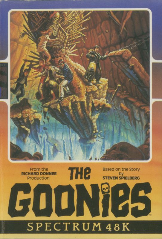 Front Cover for The Goonies (ZX Spectrum)