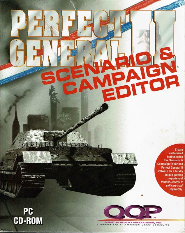 Front Cover for Perfect General II: Scenario & Campaign Editor (DOS)