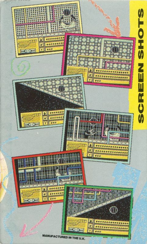 Inside Cover for Rasterscan (ZX Spectrum)