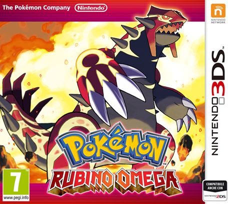 Front Cover for Pokémon Omega Ruby (Nintendo 3DS) (eShop release)