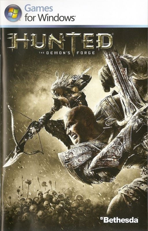 Manual for Hunted: The Demon's Forge (Windows): Front