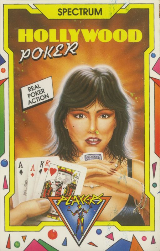 Front Cover for Hollywood Poker (ZX Spectrum) (Players release)