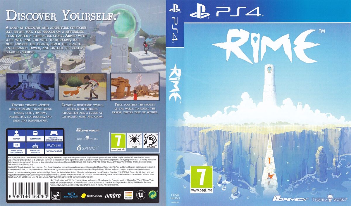 Full Cover for RiME (PlayStation 4)