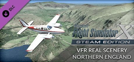 Front Cover for Microsoft Flight Simulator X: Steam Edition - VFR Real Scenery Northern England (Windows) (Steam release)