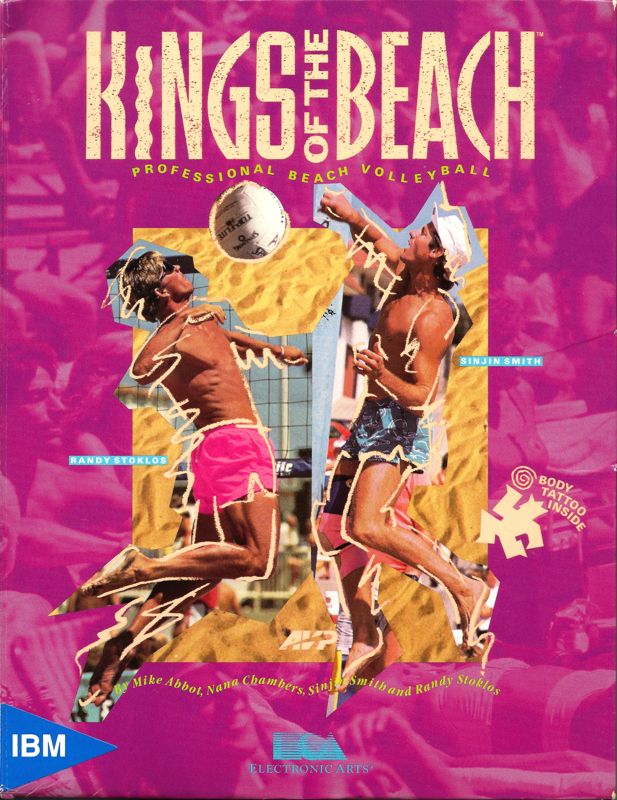 Front Cover for Kings of the Beach (DOS)