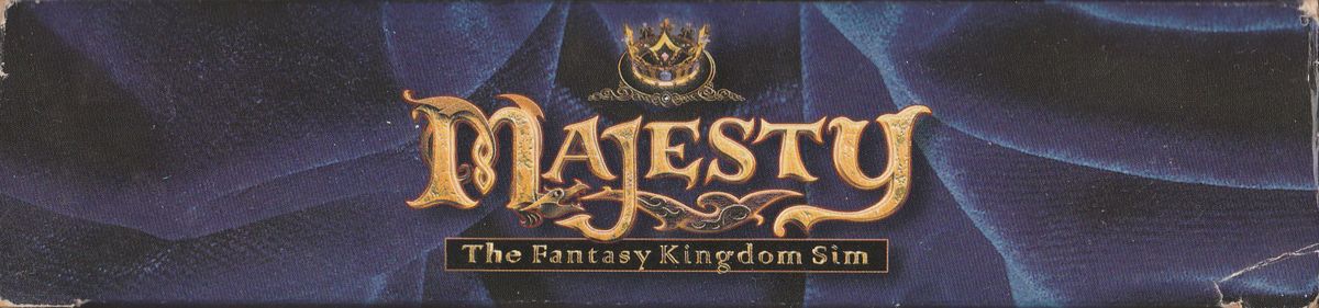 Spine/Sides for Majesty: The Fantasy Kingdom Sim (Windows): Top