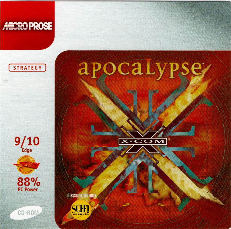 Other for X-COM: Apocalypse (DOS and Windows) (MicroProse Strategy series release): Jewel Case - Front