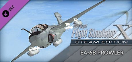 Front Cover for Microsoft Flight Simulator X: Steam Edition - EA-6B Prowler (Windows) (Steam release)