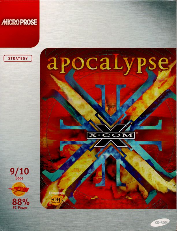 Front Cover for X-COM: Apocalypse (DOS and Windows) (MicroProse Strategy series release)