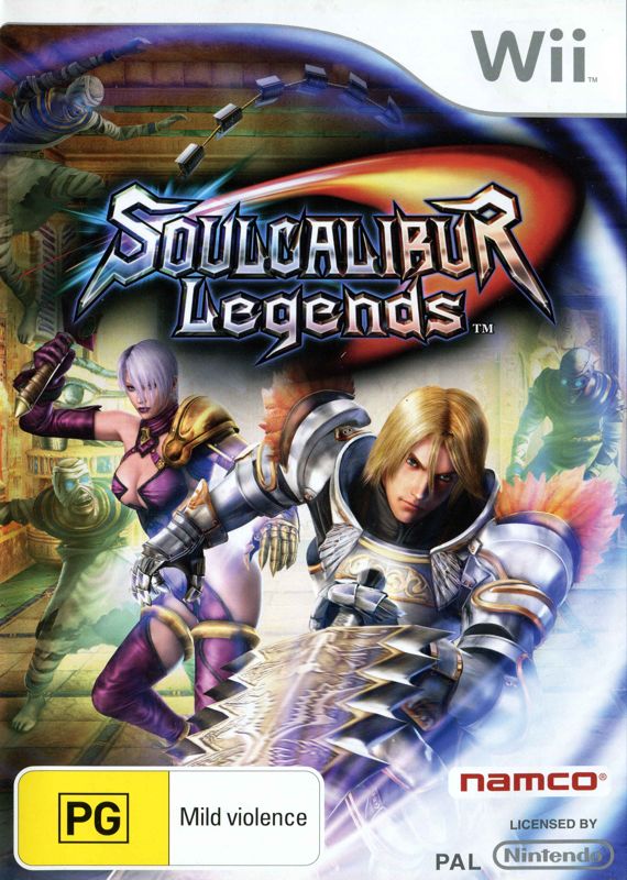 Front Cover for Soulcalibur: Legends (Wii)