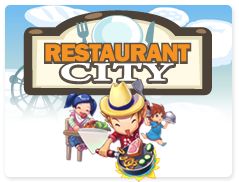 Front Cover for Restaurant City (Browser)