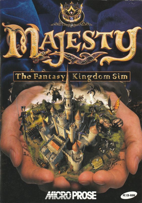 Manual for Majesty: The Fantasy Kingdom Sim (Windows): Front