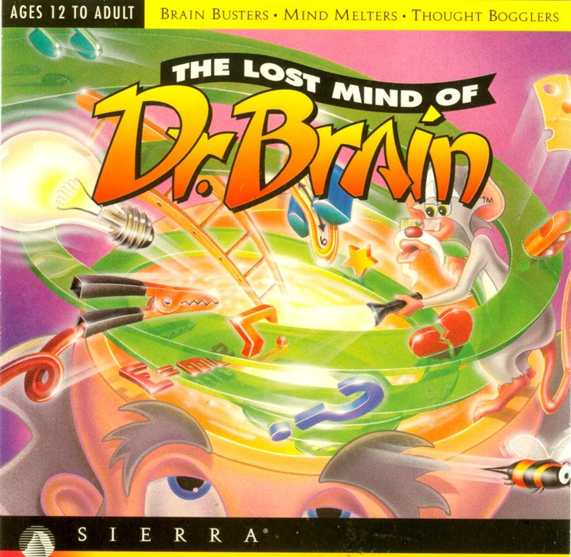 Other for The Lost Mind of Dr. Brain (Windows and Windows 3.x): Jewel Case - Front