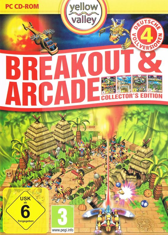Front Cover for Breakout & Arcade: Collector's Edition (Windows) (Yellow Valley release)