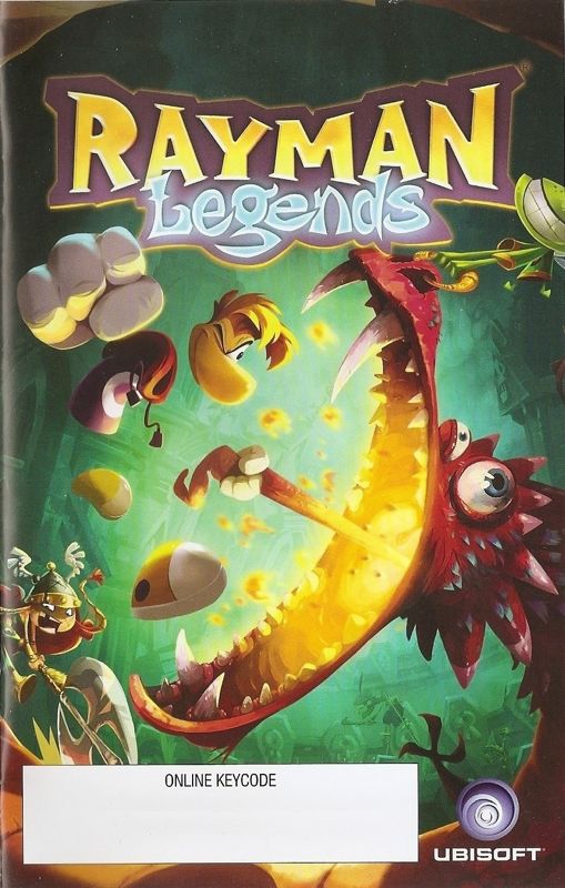 Manual for Rayman Legends (Windows): Front