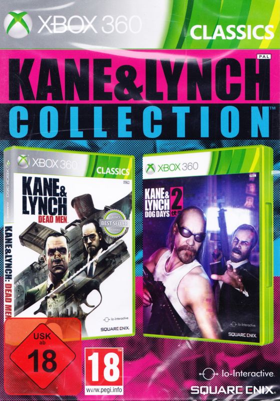 Front Cover for Kane & Lynch Collection (Xbox 360) (XBOX 360 Classics release)