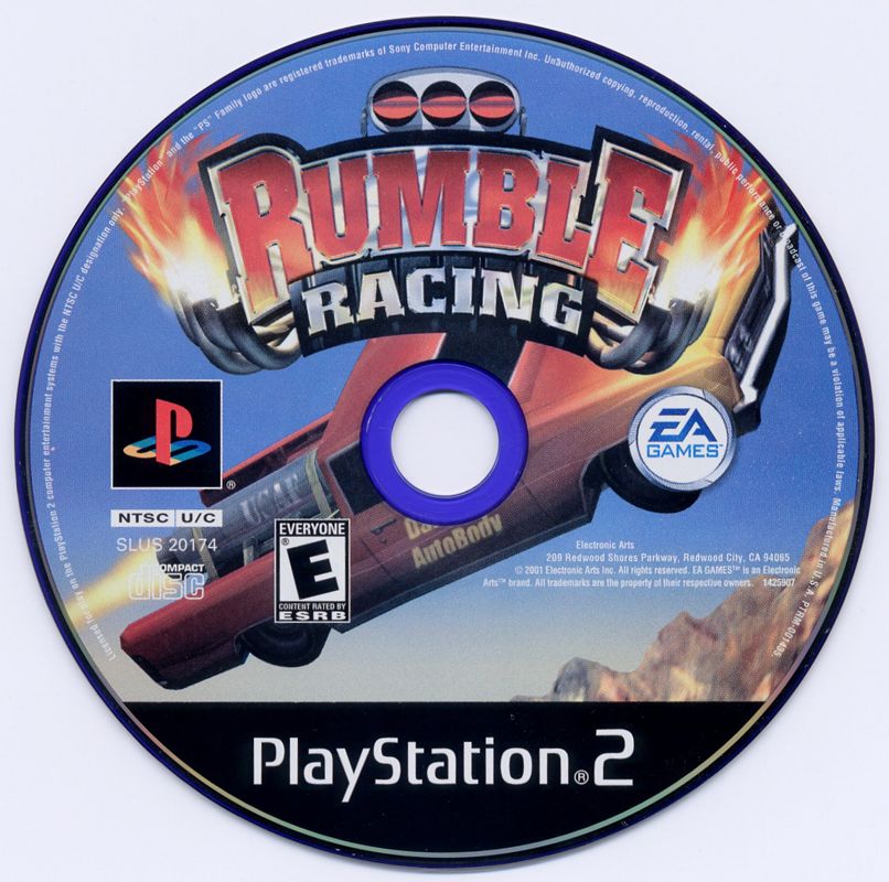 Media for Rumble Racing (PlayStation 2)