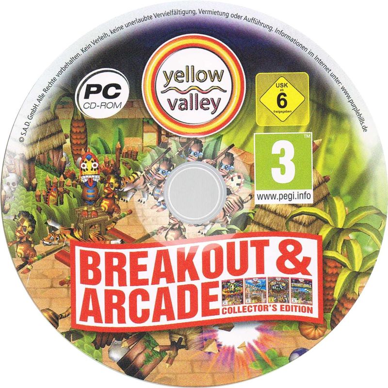 Media for Breakout & Arcade: Collector's Edition (Windows) (Yellow Valley release)
