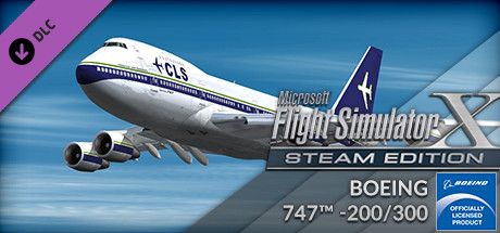 Front Cover for Microsoft Flight Simulator X: Steam Edition - Boeing 747-200/300 (Windows) (Steam release)