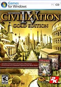 Front Cover for Sid Meier's Civilization IV: Gold Edition (Windows) (Gamesload release)