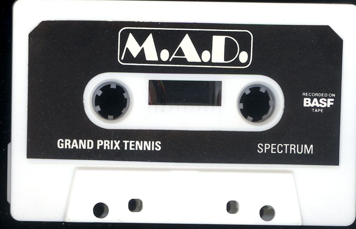 Media for Grand Prix Tennis (ZX Spectrum)