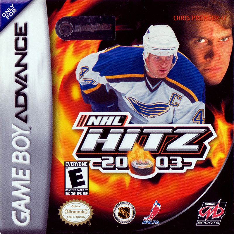 Front Cover for NHL Hitz 20-03 (Game Boy Advance)