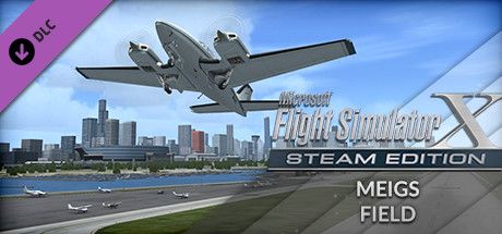 Front Cover for Microsoft Flight Simulator X: Steam Edition - Meigs Field (Windows) (Steam release)