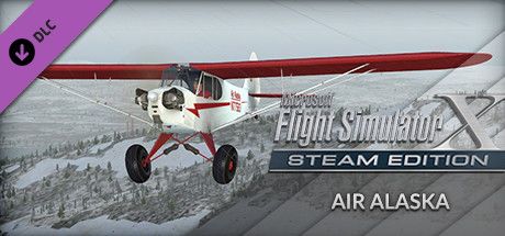 Front Cover for Microsoft Flight Simulator X: Steam Edition - Air Alaska (Windows) (Steam release)