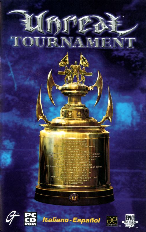 Unreal Tournament cover or packaging material - MobyGames