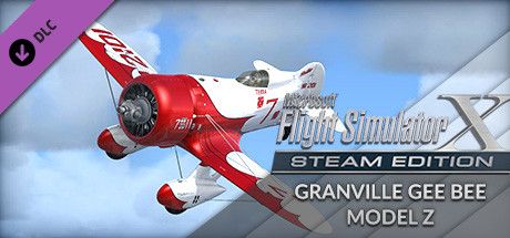 Front Cover for Microsoft Flight Simulator X: Steam Edition - Granville Gee Bee Model Z (Windows) (Steam release)